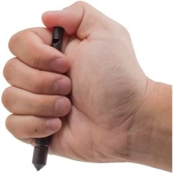 SOG Black Multi Tool Flint Emergency Glass Breaker Whistle Ferro Rod Key Chain FT1001CP -Knives = the best. flint 2