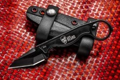 Flagrant Beard Blackout One Piece 1095HC Steel Fixed Blade Neck Knife FHAV02 9 Flagrant Beard Blackout One Piece 1095HC Steel Fixed Blade Neck Knife FHAV02 -Knives = the best. havoc3