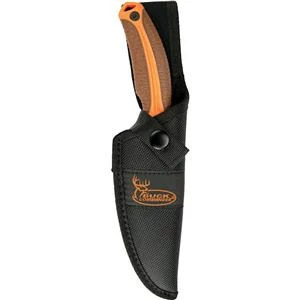 Kershaw 9" Zip It Pro Buck Commander Brown Orange Fixed Gutting/Skinning Knife 1894orbrnbcx 4 Kershaw 9" Zip It Pro Buck Commander Brown Orange Fixed Gutting/Skinning Knife 1894orbrnbcx - Image 2