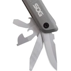 SOG Baton Q3 Pliers Black & Gray Aluminum 13 Count Multi Tool ID1021CP -Knives = the best. q3 2
