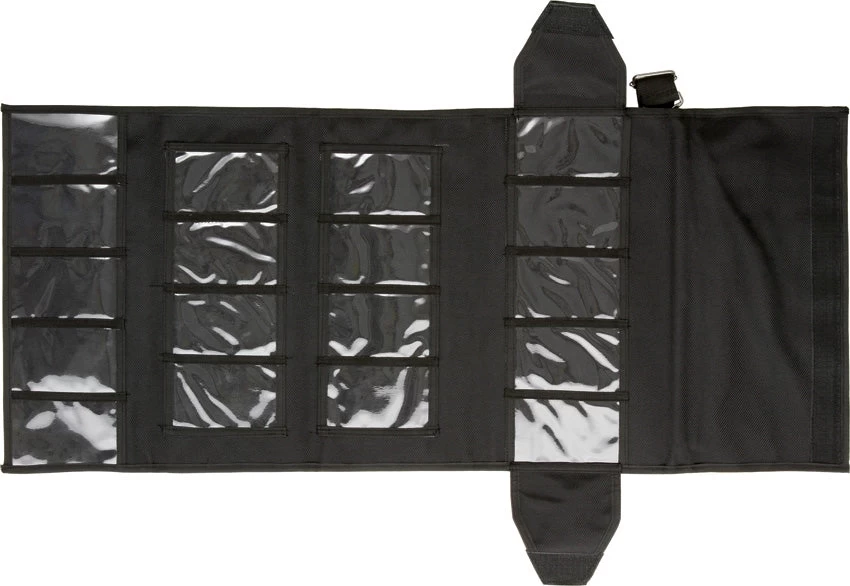 Spyderco Gold Logo SpyderPac Small Black Transport Store Display Knife Case SP2 4 Spyderco Gold Logo SpyderPac Small Black Transport Store Display Knife Case SP2 - Image 2